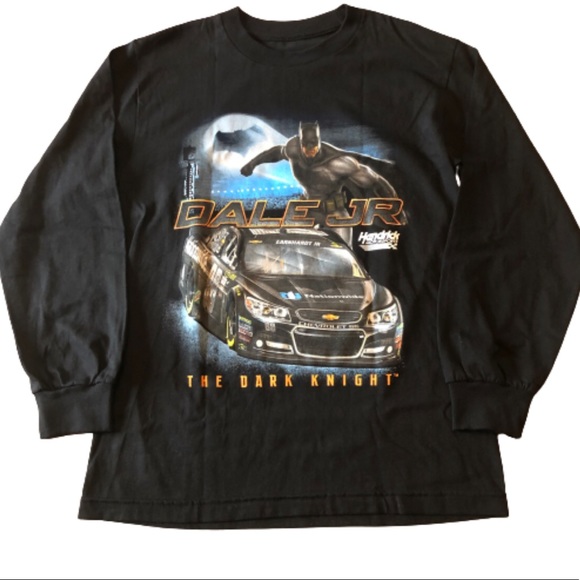 NASCAR x Batman Dale Earnhardt JR. Collaboration Long Sleeve Shirt - Picture 1 of 2